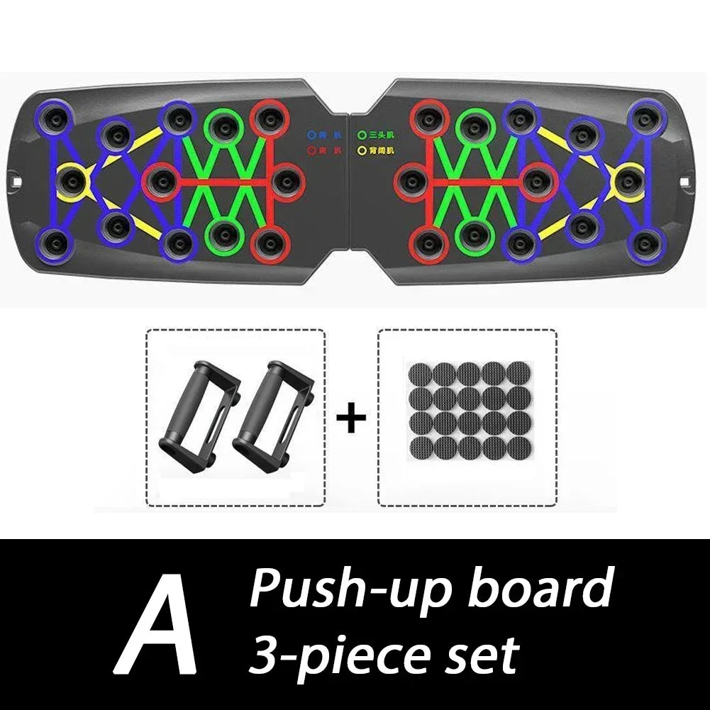 Foldable 21-in-1 Push-Up Board