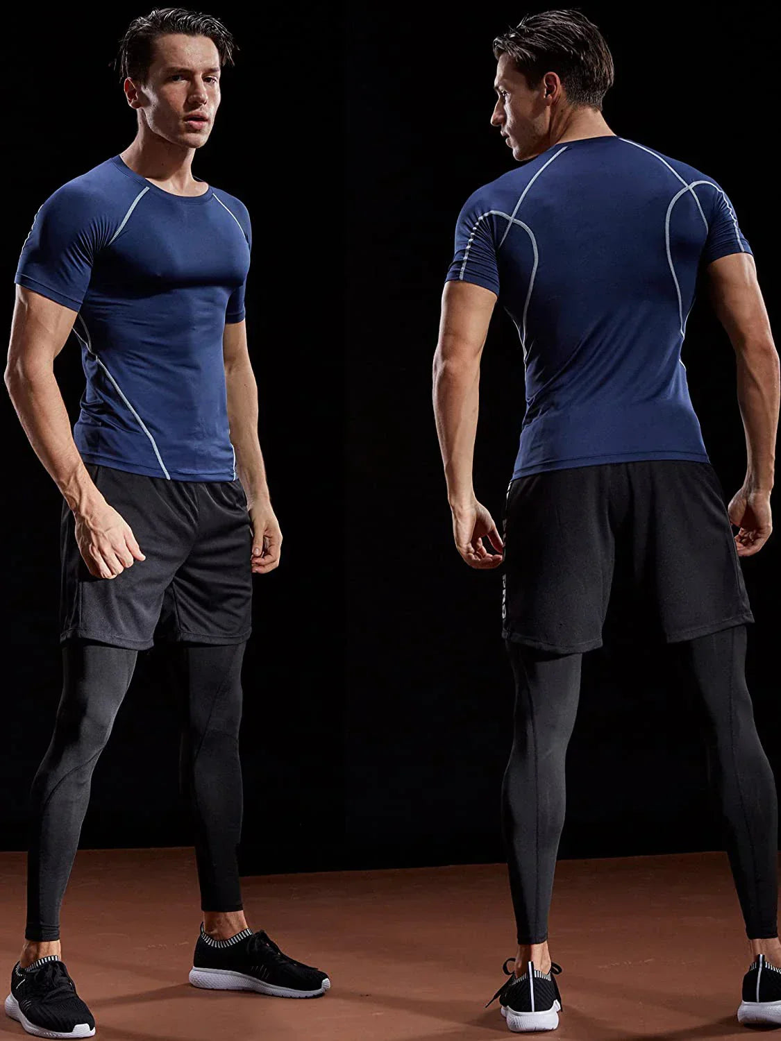 T-shirt sportowy szybkoschnący dla mężczyzn
