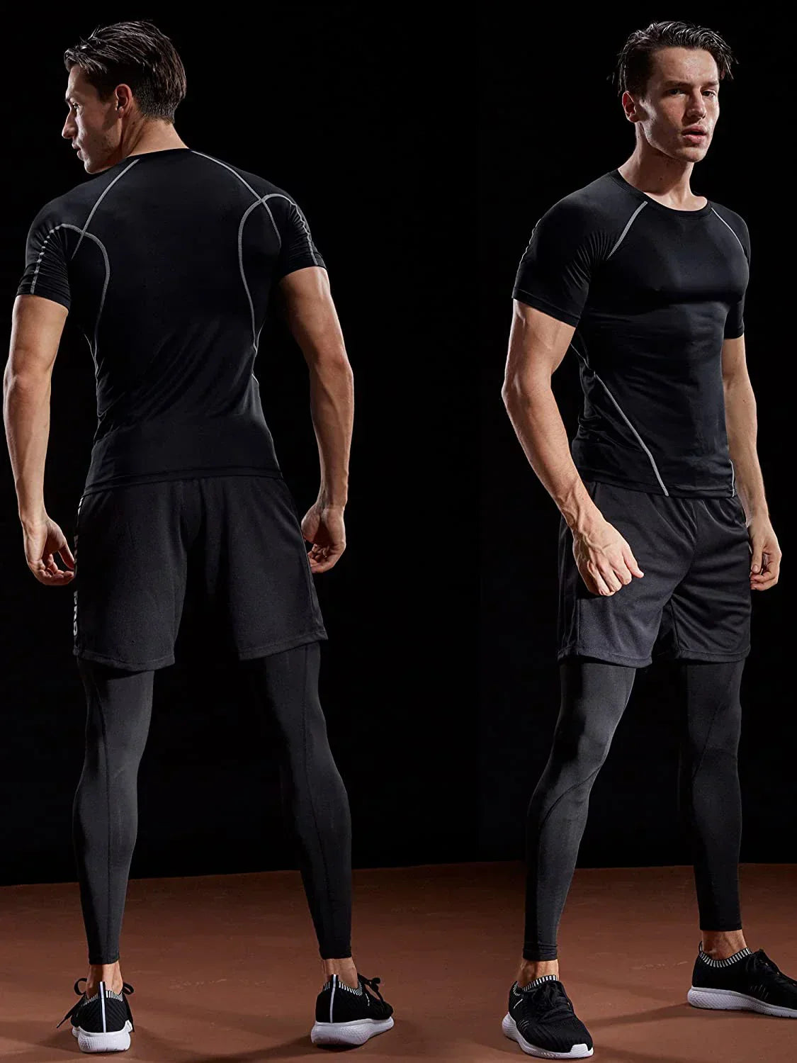 T-shirt sportowy szybkoschnący dla mężczyzn